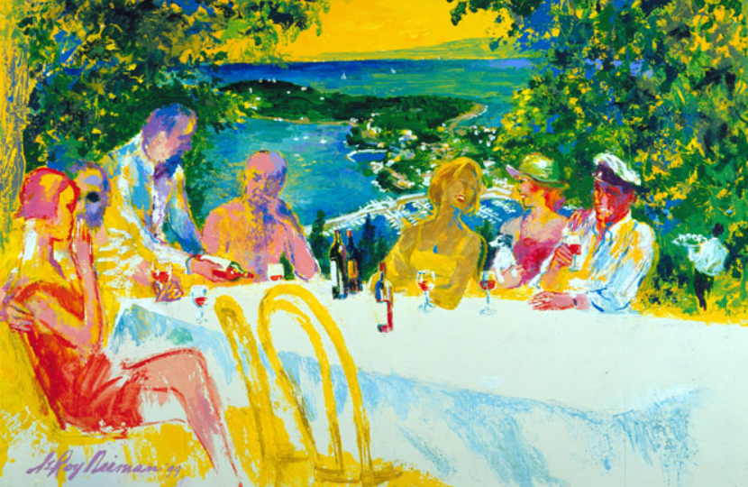 Read more about the article Leroy Neiman: Brushstrokes Like Fireworks: The Explosive Energy of LeRoy Neiman